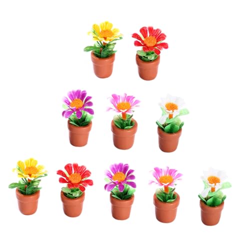 SOPOTUTU 10 Stück Teiliges Miniatur Bonsai Realistische Miniaturpflanzen für Micro Landschaft Feine Details Langlebig als Dekoration für Sandtische Puppenhäuser und Kleine SOPOTUTU 10 Stück Teiliges Miniatur Bonsai Realistische Miniaturpflanzen für Micro Landschaft Feine Details Langlebig als Dekoration für Sandtische Puppenhäuser und Kleine von SOPOTUTU