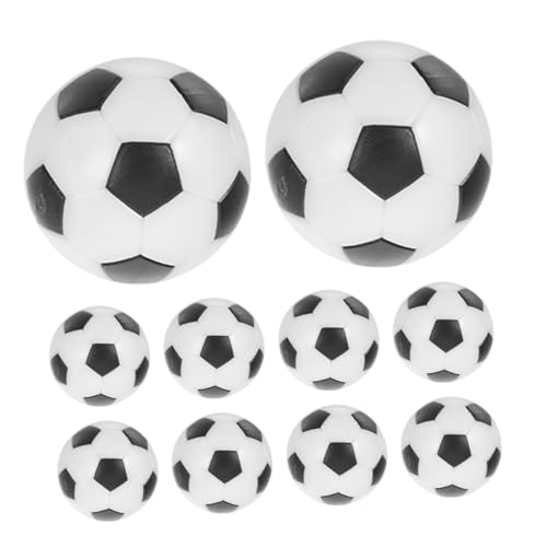 SOPOTUTU 10 Stück Teiliges Tischfußball Bälle Ersatzspielbälle für Tischkicker Passend für Freizeit und Schule Robuste Mini Kickerbälle mit Glatter Oberfläche für Verbessertes Spielgefühl SOPOTUTU 10 Stück Teiliges Tischfußball Bälle Ersatzspielbälle für Tischkicker Passend für Freizeit und Schule Robuste Mini Kickerbälle mit Glatter Oberfläche für Verbessertes Spielgefühl von SOPOTUTU