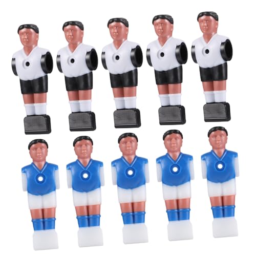 SOPOTUTU 10 Stück Teiliges Tischfußballspieler Leichte Langlebige Fußball Tischfiguren mit Glatter Oberfläche Werkzeugfreie Installation Geeignet für Freizeit Kicker und Tischfußballspiele SOPOTUTU 10 Stück Teiliges Tischfußballspieler Leichte Langlebige Fußball Tischfiguren mit Glatter Oberfläche Werkzeugfreie Installation Geeignet für Freizeit Kicker und Tischfußballspiele von SOPOTUTU