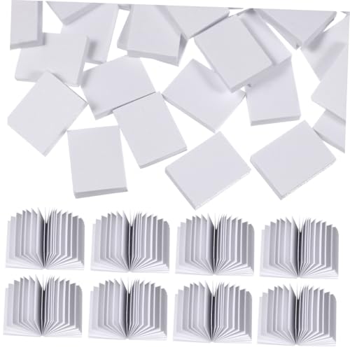 SOPOTUTU 100 Stück Maßstab Leere Notizbücher mit Aufklappbaren Seiten Realistische Papiermodelle Langlebig und Interaktiv für Puppenhaus Dekoration und Spiel SOPOTUTU 100 Stück Maßstab Leere Notizbücher mit Aufklappbaren Seiten Realistische Papiermodelle Langlebig und Interaktiv für Puppenhaus Dekoration und Spiel von SOPOTUTU
