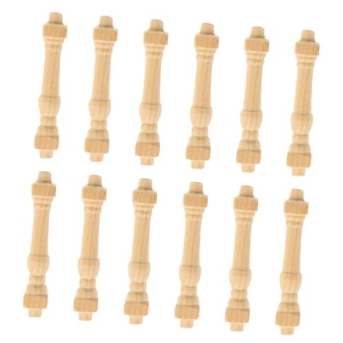 SOPOTUTU 12 Stück Mini-Möbelmodell winzig Miniatur Mini-Hand klein Weihnachten -Geländer Puppenhaus Accessoire Möbel Puppenhauszubehörmöbel -Hausmöbel Holz Beige SOPOTUTU 12 Stück Mini-Möbelmodell winzig Miniatur Mini-Hand klein Weihnachten -Geländer Puppenhaus Accessoire Möbel Puppenhauszubehörmöbel -Hausmöbel Holz Beige von SOPOTUTU