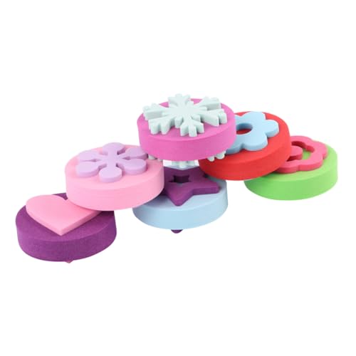 SOPOTUTU 12 Stück Teiliges Doppelseitiges Malstempel Bunte Graffiti Stempel für Kindergartenkinder Kreative DIY Malvorlagen Kindgerechte Handmalwerkzeuge für Schule und SOPOTUTU 12 Stück Teiliges Doppelseitiges Malstempel Bunte Graffiti Stempel für Kindergartenkinder Kreative DIY Malvorlagen Kindgerechte Handmalwerkzeuge für Schule und von SOPOTUTU