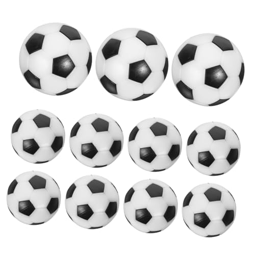 SOPOTUTU 12 Stück Teiliges Mini Fußball aus Umweltfreundlichem Resin Ersatz Tischfußballbälle Klassisch Geeignet für Standard Kickertische Langlebige Tischfußball Kugeln für Erwachsene SOPOTUTU 12 Stück Teiliges Mini Fußball aus Umweltfreundlichem Resin Ersatz Tischfußballbälle Klassisch Geeignet für Standard Kickertische Langlebige Tischfußball Kugeln für Erwachsene von SOPOTUTU
