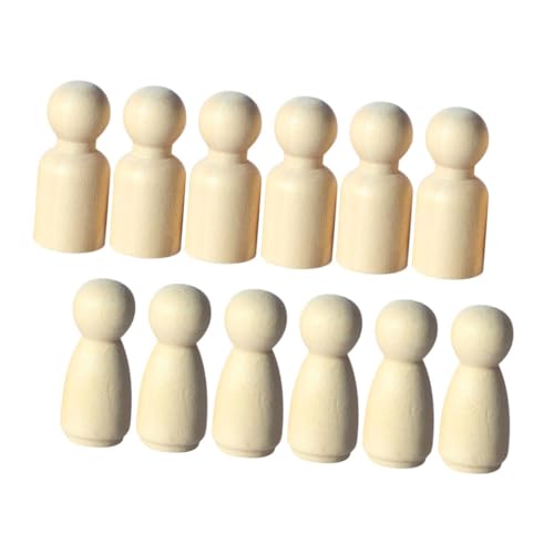 SOPOTUTU 12 Stück Teiliges Miniatur Holzfiguren DIY Sandtisch Dekoration Handbemalbar Unisex Puppen für Kreative Bastelarbeiten und Mikro Landschaft Accessoire SOPOTUTU 12 Stück Teiliges Miniatur Holzfiguren DIY Sandtisch Dekoration Handbemalbar Unisex Puppen für Kreative Bastelarbeiten und Mikro Landschaft Accessoire von SOPOTUTU
