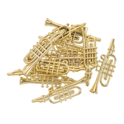 SOPOTUTU 12 Stück Teiliges Miniatur musikinstrumente aus Robustem Kunststoff Einzigartige DIY Weihnachtsbaumdekoration mit Trompete Hornförmig für Puppenhaus und Festliche Weihnachtsdeko SOPOTUTU 12 Stück Teiliges Miniatur musikinstrumente aus Robustem Kunststoff Einzigartige DIY Weihnachtsbaumdekoration mit Trompete Hornförmig für Puppenhaus und Festliche Weihnachtsdeko von SOPOTUTU