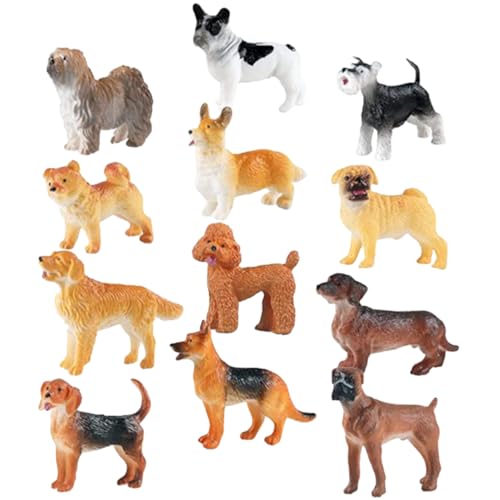 SOPOTUTU 12 Stück Teiliges Realistischer Miniatur Hundemodelle aus Resin Dekorative Welpenfiguren für Heimdekoration Lernspielzeug und Garten Detailgetreu Sicher und Vielseitig Einsetzbar SOPOTUTU 12 Stück Teiliges Realistischer Miniatur Hundemodelle aus Resin Dekorative Welpenfiguren für Heimdekoration Lernspielzeug und Garten Detailgetreu Sicher und Vielseitig Einsetzbar von SOPOTUTU