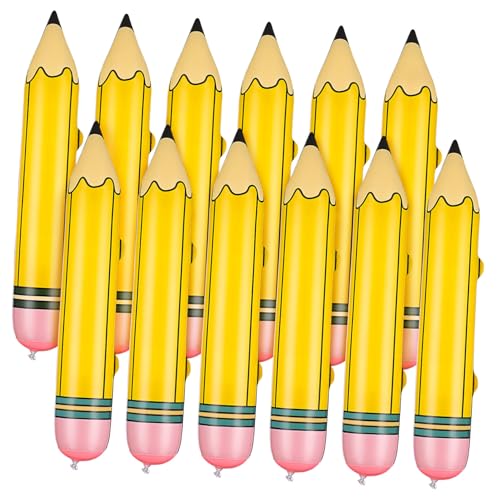 SOPOTUTU 12stücke Übergroße Aufblasbare Bleistifte Riesenbleistifte Spielzeug Bleistift Requisiten Dekoration Für Schulanfang Party Jumbo Bleistift SOPOTUTU 12stücke Übergroße Aufblasbare Bleistifte Riesenbleistifte Spielzeug Bleistift Requisiten Dekoration Für Schulanfang Party Jumbo Bleistift von SOPOTUTU