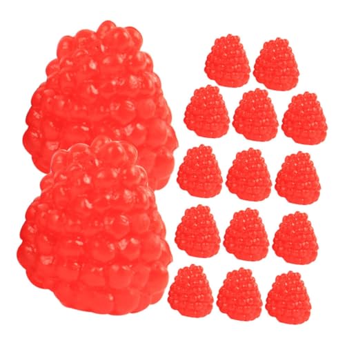 SOPOTUTU 16 Stück Teiliges Künstliches Himbeermodell Realistisch Gestaltete Lebensechte Dekorationsfrüchte Vielseitig Verwendbar für Zuhause Party Schaufenster und Bildungszwecke Langlebig SOPOTUTU 16 Stück Teiliges Künstliches Himbeermodell Realistisch Gestaltete Lebensechte Dekorationsfrüchte Vielseitig Verwendbar für Zuhause Party Schaufenster und Bildungszwecke Langlebig von SOPOTUTU