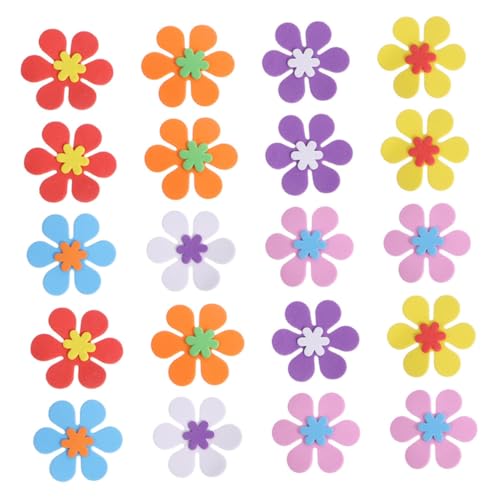 SOPOTUTU 160 Stück Eva Schaumstoff Sticker Blumenform Selbstklebend DIY Bastelset Kindergarten Fensterdekoration Kreative Aufkleber für Kinderzimmer und Scrapbooking Zufällige Farbe SOPOTUTU 160 Stück Eva Schaumstoff Sticker Blumenform Selbstklebend DIY Bastelset Kindergarten Fensterdekoration Kreative Aufkleber für Kinderzimmer und Scrapbooking Zufällige Farbe von SOPOTUTU