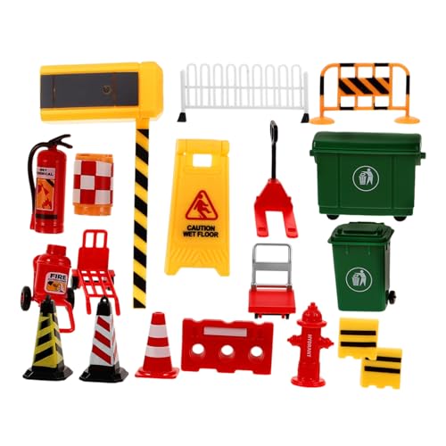 SOPOTUTU 19 Stück Teiliges Mini Verkehrszeichen und Absperrungen Pädagogisches Mikro Szenen für Inklusive Mini Verkehrskegel für Frühe Verkehrserziehung und Baustellenmodelle SOPOTUTU 19 Stück Teiliges Mini Verkehrszeichen und Absperrungen Pädagogisches Mikro Szenen für Inklusive Mini Verkehrskegel für Frühe Verkehrserziehung und Baustellenmodelle von SOPOTUTU