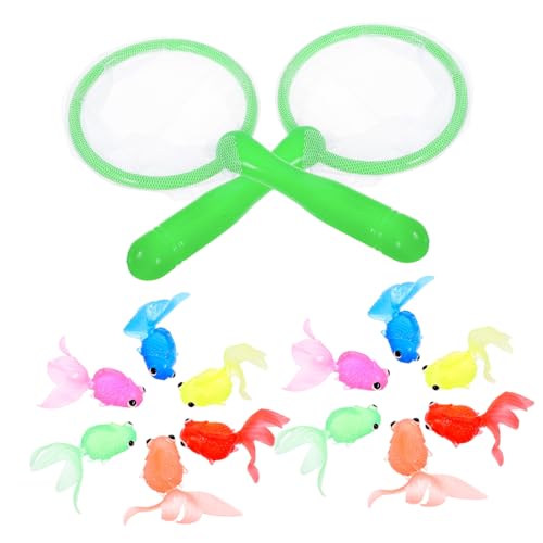 SOPOTUTU 2 Sätze Badespielzeug Goldfisch aus Sicherem TPR Material Teiliges Cartoon Badefische Set mit Netzen Weiches Badewannenspielzeug Kreativität und Logischem Denken SOPOTUTU 2 Sätze Badespielzeug Goldfisch aus Sicherem TPR Material Teiliges Cartoon Badefische Set mit Netzen Weiches Badewannenspielzeug Kreativität und Logischem Denken von SOPOTUTU