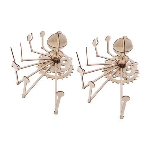 SOPOTUTU 2 Sätze Holz-solar-System Modellbausatz mit Planeten DIY Puzzle Stem Lernspielzeug für Kreative Wissenschaftliche Experimente Schulprojekt und Heimunterricht SOPOTUTU 2 Sätze Holz-solar-System Modellbausatz mit Planeten DIY Puzzle Stem Lernspielzeug für Kreative Wissenschaftliche Experimente Schulprojekt und Heimunterricht von SOPOTUTU