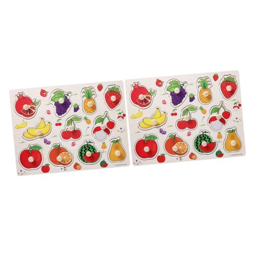 SOPOTUTU 2 Sätze Holzpuzzle Früchte Puzzle Lernspielzeug Ab Jahre Montessori Motorikspiel Puzzle Ab Jahre für Jungen Mädchen SOPOTUTU 2 Sätze Holzpuzzle Früchte Puzzle Lernspielzeug Ab Jahre Montessori Motorikspiel Puzzle Ab Jahre für Jungen Mädchen von SOPOTUTU