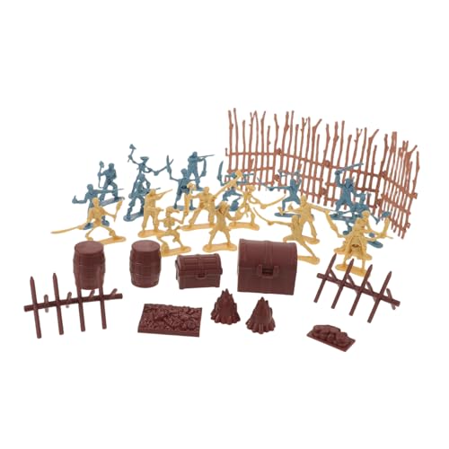 SOPOTUTU 2 Sätze Piratensoldaten Spielset aus Robustem Kunststoff mit Vielseitigem Zubehör Kreative Abenteuer-spielzeugfiguren für Jungen für Geburtstags SOPOTUTU 2 Sätze Piratensoldaten Spielset aus Robustem Kunststoff mit Vielseitigem Zubehör Kreative Abenteuer-spielzeugfiguren für Jungen für Geburtstags von SOPOTUTU