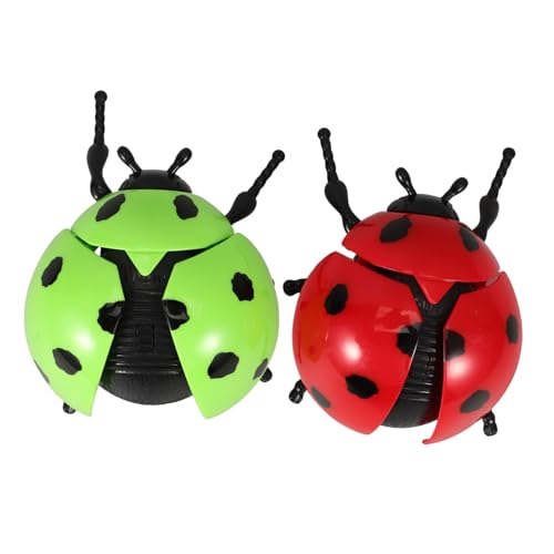 SOPOTUTU 2 Stück Aufziehspielzeug Marienkäfer aus Robustem Kunststoff Realistische Krabbelbewegung Fördert Motorik für Kleinkinder Ab Jahr Buntes Wind Up Modell als Partygeschenk SOPOTUTU 2 Stück Aufziehspielzeug Marienkäfer aus Robustem Kunststoff Realistische Krabbelbewegung Fördert Motorik für Kleinkinder Ab Jahr Buntes Wind Up Modell als Partygeschenk von SOPOTUTU