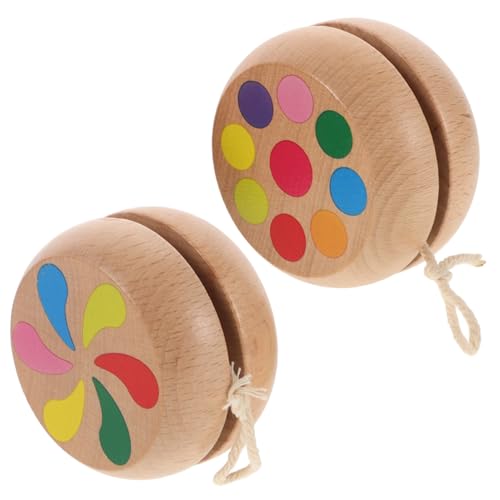 SOPOTUTU 2 Stück Holz Yoyo Ball Verstellbare Schnur Pädagogisches Kinderspielzeug Jungen Mädchen Partygeschenk Geburtstag Carnival Preise SOPOTUTU 2 Stück Holz Yoyo Ball Verstellbare Schnur Pädagogisches Kinderspielzeug Jungen Mädchen Partygeschenk Geburtstag Carnival Preise von SOPOTUTU