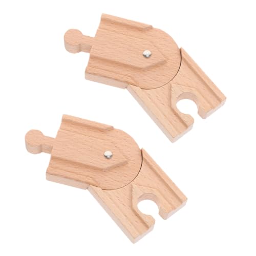 SOPOTUTU 2 Stück Holzeisenbahn Zubehör Robustem Holz Kreatives DIY Schienen Feinmotorik und Fantasie Geeignet für Familien Partys und Vielseitige Spielorte SOPOTUTU 2 Stück Holzeisenbahn Zubehör Robustem Holz Kreatives DIY Schienen Feinmotorik und Fantasie Geeignet für Familien Partys und Vielseitige Spielorte von SOPOTUTU
