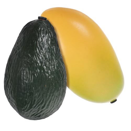 SOPOTUTU 2 Stück Kindgerechte Orff Instrumente Maracas in Mango Avocado Form Leichte Handhabung Abnehmbar und Sicher für Musikalische Früherziehung und Klassenzimmerbedarf SOPOTUTU 2 Stück Kindgerechte Orff Instrumente Maracas in Mango Avocado Form Leichte Handhabung Abnehmbar und Sicher für Musikalische Früherziehung und Klassenzimmerbedarf von SOPOTUTU
