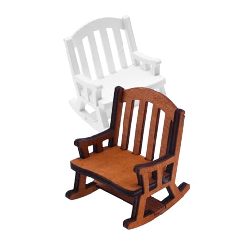 SOPOTUTU 2 Stück Miniatur Holz Schaukelstuhl Vintage Puppenhaus Möbel Glatte Oberfläche Langlebig Leicht Geeignet als Deko Mikro Landschaft Fotorequisit Puppenstuben Zubehör SOPOTUTU 2 Stück Miniatur Holz Schaukelstuhl Vintage Puppenhaus Möbel Glatte Oberfläche Langlebig Leicht Geeignet als Deko Mikro Landschaft Fotorequisit Puppenstuben Zubehör von SOPOTUTU