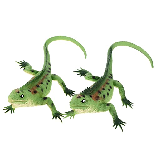 SOPOTUTU 2Stücke Simulation Eidechsen Modell Spielzeug mit Sound Realistisches Reptilienfiguren für Junge Mädchen Pädagogisches Spielzeug für Garten und Kreativität SOPOTUTU 2Stücke Simulation Eidechsen Modell Spielzeug mit Sound Realistisches Reptilienfiguren für Junge Mädchen Pädagogisches Spielzeug für Garten und Kreativität von SOPOTUTU