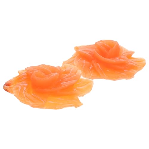 SOPOTUTU 2 Stück Realistische Künstliche Lachsscheiben aus Langlebigem Lebensechte Form und Farbe Vielseitige Küchen Deko und Fotorequisiten für Party Hochzeit und Sushi Darstellung SOPOTUTU 2 Stück Realistische Künstliche Lachsscheiben aus Langlebigem Lebensechte Form und Farbe Vielseitige Küchen Deko und Fotorequisiten für Party Hochzeit und Sushi Darstellung von SOPOTUTU