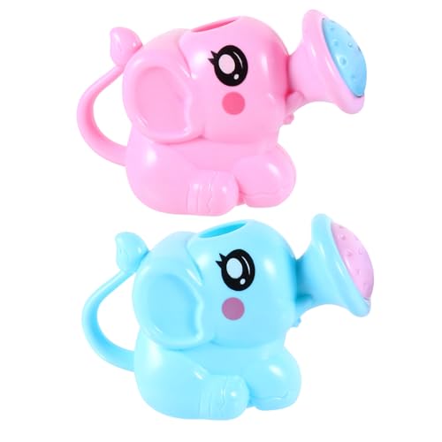 SOPOTUTU 2 Stück Teiliges Badespielzeug Gießkanne Elefantenform Kunststoff Wasserspielzeug Badewanne Badespaß für Mädchen Jungen Badezimmerspaß Badewannen und Poolspielzeug SOPOTUTU 2 Stück Teiliges Badespielzeug Gießkanne Elefantenform Kunststoff Wasserspielzeug Badewanne Badespaß für Mädchen Jungen Badezimmerspaß Badewannen und Poolspielzeug von SOPOTUTU