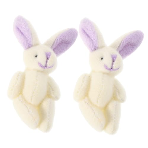 SOPOTUTU 2 Stück Teiliges Kleine Gelenk Kaninchen Plüschtiere Flauschig Kuschelig für Ostern Geburtstag Hochzeit Party Dekorationen Süße Stofftier Hasen Puppen SOPOTUTU 2 Stück Teiliges Kleine Gelenk Kaninchen Plüschtiere Flauschig Kuschelig für Ostern Geburtstag Hochzeit Party Dekorationen Süße Stofftier Hasen Puppen von SOPOTUTU