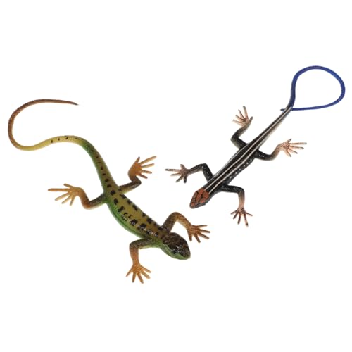 SOPOTUTU 2 Stück Teiliges Kunststoff Eidechsen Modellspielzeug Realistisch Detailreich Grün Blau Kindersicheres Lernspielzeug für Kindergeburtstag und Frühe Bildung Deko und Spielset SOPOTUTU 2 Stück Teiliges Kunststoff Eidechsen Modellspielzeug Realistisch Detailreich Grün Blau Kindersicheres Lernspielzeug für Kindergeburtstag und Frühe Bildung Deko und Spielset von SOPOTUTU