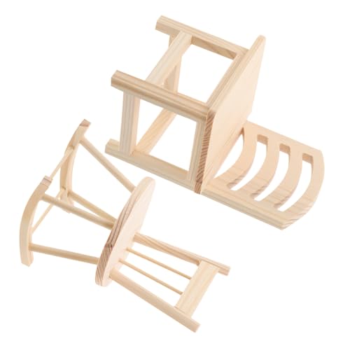 SOPOTUTU 2 Stück Teiliges Mini Holz Schaukelstuhl und Stuhl für DIY zum Bemalen Kreatives Puppenhaus Möbel Fördert Feinmotorik und Künstlerische Entwicklung für Spielzimmer und Vorschule SOPOTUTU 2 Stück Teiliges Mini Holz Schaukelstuhl und Stuhl für DIY zum Bemalen Kreatives Puppenhaus Möbel Fördert Feinmotorik und Künstlerische Entwicklung für Spielzimmer und Vorschule von SOPOTUTU