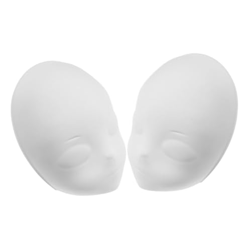 SOPOTUTU 2 Stück Weiße PVC Masken zum Bemalen Matte Fuchsgesichts Masken Passform Leichtes Material für Halloween DIY Kunst und Kostümpartys SOPOTUTU 2 Stück Weiße PVC Masken zum Bemalen Matte Fuchsgesichts Masken Passform Leichtes Material für Halloween DIY Kunst und Kostümpartys von SOPOTUTU
