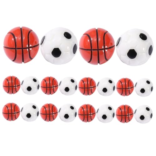SOPOTUTU 20 Stück Teiliges Mini Fußball Basketball Set Langlebige Miniatur sportdeko Kleine Hausornamente Spielerisches Partyzubehör für DIY und Wohnraumgestaltung SOPOTUTU 20 Stück Teiliges Mini Fußball Basketball Set Langlebige Miniatur sportdeko Kleine Hausornamente Spielerisches Partyzubehör für DIY und Wohnraumgestaltung von SOPOTUTU