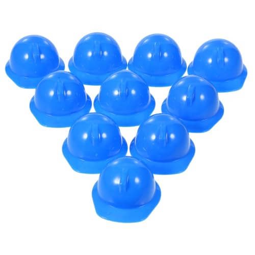 SOPOTUTU 20 Stück Teiliges Mini Sicherheitshelm aus Langlebigem Kunststoff Dekorative Mini Bauhelme für Puppen und Haustiere Wiederverwendbar Stabil als Party und Bastelzubehör in Blau SOPOTUTU 20 Stück Teiliges Mini Sicherheitshelm aus Langlebigem Kunststoff Dekorative Mini Bauhelme für Puppen und Haustiere Wiederverwendbar Stabil als Party und Bastelzubehör in Blau von SOPOTUTU
