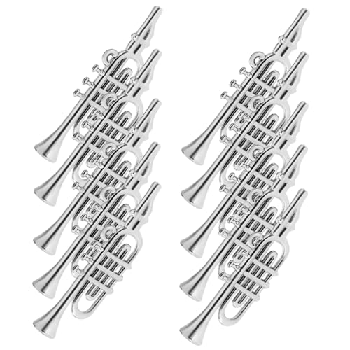 SOPOTUTU 20 Stück Teiliges Miniatur Musikinstrumente Leichte Kunststoff Weihnachtsbaum Anhänger Filigrane DIY Xmas Dekoration Vielseitig Kombinierbar für Kränze und Miniaturhäuser SOPOTUTU 20 Stück Teiliges Miniatur Musikinstrumente Leichte Kunststoff Weihnachtsbaum Anhänger Filigrane DIY Xmas Dekoration Vielseitig Kombinierbar für Kränze und Miniaturhäuser von SOPOTUTU