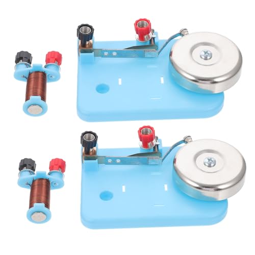 SOPOTUTU 2Stücke Elektrische Glocke Für Labor Für Experimente Der Elektrizität Tragbares Unterrichtsinstrument Zur Demonstration Von Schaltungen Und Physikalischen Prinzipien SOPOTUTU 2Stücke Elektrische Glocke Für Labor Für Experimente Der Elektrizität Tragbares Unterrichtsinstrument Zur Demonstration Von Schaltungen Und Physikalischen Prinzipien von SOPOTUTU