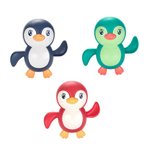 SOPOTUTU 3 Stück Teiliges Badespielzeug Aufziehbare Schwimmende Pinguin Badewannenspielzeuge Bunt Für Junge Mädchen Fördert Hand Auge Koordination Und Visuelle Entwicklung SOPOTUTU 3 Stück Teiliges Badespielzeug Aufziehbare Schwimmende Pinguin Badewannenspielzeuge Bunt Für Junge Mädchen Fördert Hand Auge Koordination Und Visuelle Entwicklung von SOPOTUTU