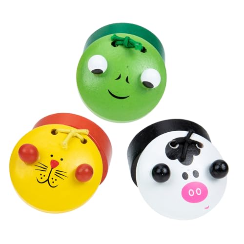 SOPOTUTU 3 Stück Teiliges Holz Percussion Bunte Orff Instrumente für Montessori Musikspielzeug zur Hand Auge Koordination Langlebig für Frühe Musikalische Früherziehung SOPOTUTU 3 Stück Teiliges Holz Percussion Bunte Orff Instrumente für Montessori Musikspielzeug zur Hand Auge Koordination Langlebig für Frühe Musikalische Früherziehung von SOPOTUTU