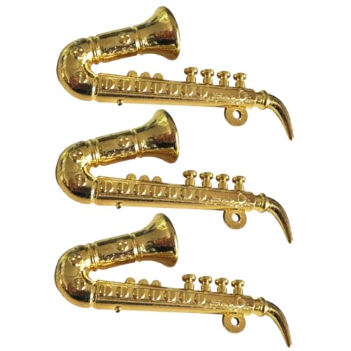 SOPOTUTU 3 Stücke Teiliges Miniatur Saxophon Puppenhaus Musikinstrumente Kunststoff Dekoration Kinderzimmer Leichte Langlebige Realistische Mini Instrumente für SOPOTUTU 3 Stücke Teiliges Miniatur Saxophon Puppenhaus Musikinstrumente Kunststoff Dekoration Kinderzimmer Leichte Langlebige Realistische Mini Instrumente für von SOPOTUTU
