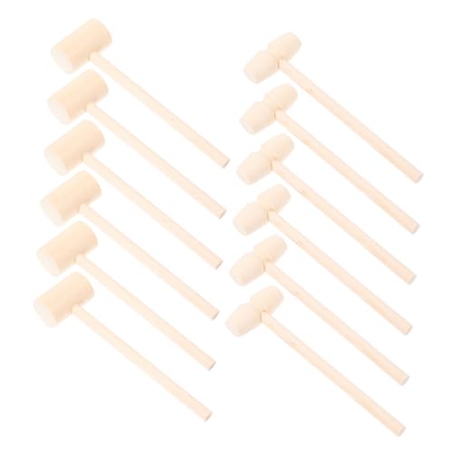 SOPOTUTU 30 Stück Teiliges Mini Holzhammer für Ergonomisch Natürlicher Hartholz Lernspielzeug für Präzise Motorik für Gruppen und Familienspiel Leichte Gelbe Ausführung SOPOTUTU 30 Stück Teiliges Mini Holzhammer für Ergonomisch Natürlicher Hartholz Lernspielzeug für Präzise Motorik für Gruppen und Familienspiel Leichte Gelbe Ausführung von SOPOTUTU