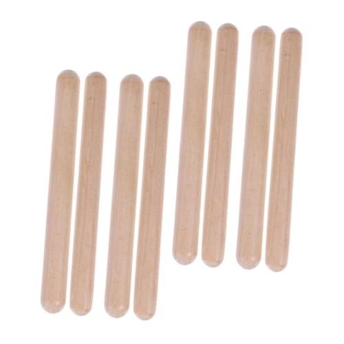 SOPOTUTU 4 Paare Holz Musiksticks für Pädagogisches Percussion Instrument Sichere Abgerundete Enden Bunte Rhythmusstäbe für Frühe Musikalische Früherziehung und Klassenzimmergebrauch SOPOTUTU 4 Paare Holz Musiksticks für Pädagogisches Percussion Instrument Sichere Abgerundete Enden Bunte Rhythmusstäbe für Frühe Musikalische Früherziehung und Klassenzimmergebrauch von SOPOTUTU
