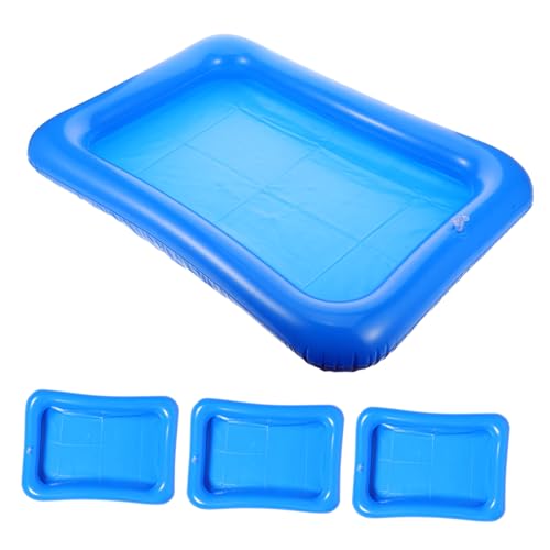 SOPOTUTU 4 Stück Aufblasbarer Teilig Sand und Wasserpool mit Ozeanbällen Kindersicheres Mini Planschbecken für Outdoor Badewanne Interaktives Angelspiel und Gemeinsames SOPOTUTU 4 Stück Aufblasbarer Teilig Sand und Wasserpool mit Ozeanbällen Kindersicheres Mini Planschbecken für Outdoor Badewanne Interaktives Angelspiel und Gemeinsames von SOPOTUTU