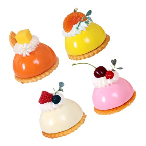 SOPOTUTU 4 Stück Miniatur Kuchen Deko Realistische Französische Cupcake Modelle in Pastellfarben Dekorative Kühlschrankmagneten für Küche und Schaufenster Detailgetreu und Vielseitig SOPOTUTU 4 Stück Miniatur Kuchen Deko Realistische Französische Cupcake Modelle in Pastellfarben Dekorative Kühlschrankmagneten für Küche und Schaufenster Detailgetreu und Vielseitig von SOPOTUTU