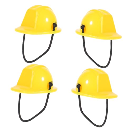 SOPOTUTU 4 Stück Miniatur Sicherheitshelme Teiliges aus Abs Detailreiche Mini Bauhelme mit Federband Gelb Puppendeko und Kuchen Topper für Jungen und Mädchen Langlebiges Modellspielzeug SOPOTUTU 4 Stück Miniatur Sicherheitshelme Teiliges aus Abs Detailreiche Mini Bauhelme mit Federband Gelb Puppendeko und Kuchen Topper für Jungen und Mädchen Langlebiges Modellspielzeug von SOPOTUTU