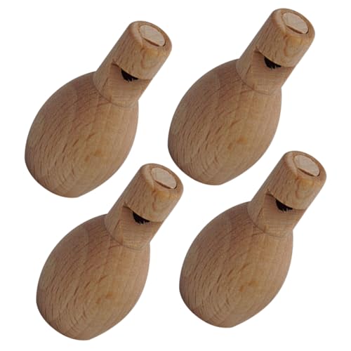 SOPOTUTU 4 Stück Teiliges DIY Holzpfeifen für Naturbelassenes Holz Sicher und Glatt Musikalisches Lernspielzeug für Mädchen und Jungen Einfache Handhabung Fördert Hörfähigkeit und SOPOTUTU 4 Stück Teiliges DIY Holzpfeifen für Naturbelassenes Holz Sicher und Glatt Musikalisches Lernspielzeug für Mädchen und Jungen Einfache Handhabung Fördert Hörfähigkeit und von SOPOTUTU