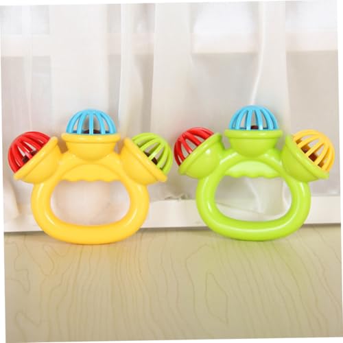 SOPOTUTU 4 Stück Teiliges Kinderhandglocken Bunte Babyspielzeug Musikspielzeug mit Rasseln Fördert Rhythmusgefühl und Kreativität Ab Jahre Langlebiges Kunststoffmaterial SOPOTUTU 4 Stück Teiliges Kinderhandglocken Bunte Babyspielzeug Musikspielzeug mit Rasseln Fördert Rhythmusgefühl und Kreativität Ab Jahre Langlebiges Kunststoffmaterial von SOPOTUTU