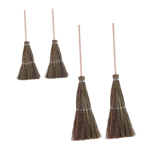 SOPOTUTU 4 Stück Teiliges Mini Kehrset Handgefertigt Miniatur Besen für Puppenhaus Dekoration Realistisches Design Kompaktes Zubehör für DIY Projekte und Mini Möbel Sammler SOPOTUTU 4 Stück Teiliges Mini Kehrset Handgefertigt Miniatur Besen für Puppenhaus Dekoration Realistisches Design Kompaktes Zubehör für DIY Projekte und Mini Möbel Sammler von SOPOTUTU