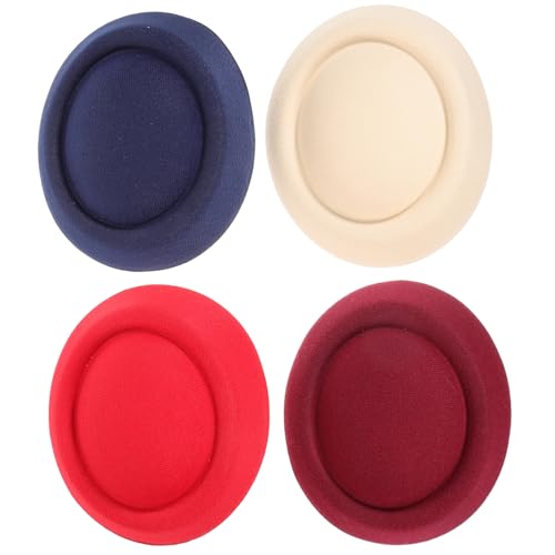 SOPOTUTU 4 Stück Teiliges Mini Top Hat aus Sicherem Material Leichte Hutbasis zum Basteln Ergonomisch Geformt für DIY Haar Kopfschmuck Praktisch und Tragbar für Erwachsene SOPOTUTU 4 Stück Teiliges Mini Top Hat aus Sicherem Material Leichte Hutbasis zum Basteln Ergonomisch Geformt für DIY Haar Kopfschmuck Praktisch und Tragbar für Erwachsene von SOPOTUTU