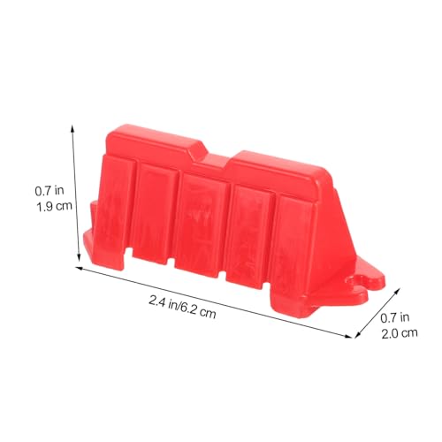 SOPOTUTU 40 Stück Teiliges Mini verkehrsschilder Spielset Verkehrszeichen aus Roter und Orangefarbenem PP mit Weißen und Roten Barrieren für Pädagogische Rollenspiele SOPOTUTU 40 Stück Teiliges Mini verkehrsschilder Spielset Verkehrszeichen aus Roter und Orangefarbenem PP mit Weißen und Roten Barrieren für Pädagogische Rollenspiele von SOPOTUTU