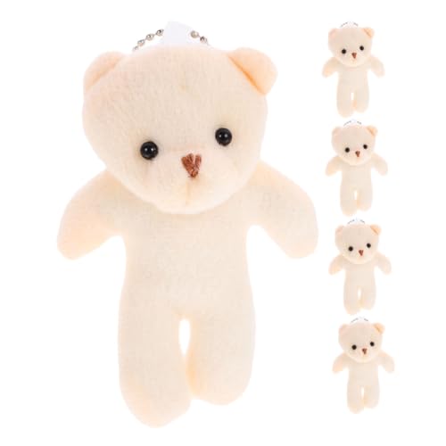 SOPOTUTU 5 Stück Plüschtier Bär Mini Stoffbär Winziger Bär Bär Puppe Dekorativer Bär Cartoon Bär Puppe Bär Ornament Multifunktionsbär Anhänger Pp Baumwolle Beige SOPOTUTU 5 Stück Plüschtier Bär Mini Stoffbär Winziger Bär Bär Puppe Dekorativer Bär Cartoon Bär Puppe Bär Ornament Multifunktionsbär Anhänger Pp Baumwolle Beige von SOPOTUTU