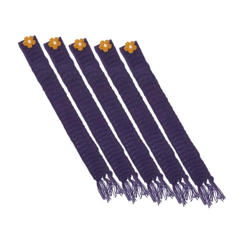 SOPOTUTU 5 Stück Teiliges Mini Strickschal Verstellbar Weicher Puppenschal aus Garn für DIY Bastelprojekte Dekoratives Accessoire für Puppen und Kuscheltiere SOPOTUTU 5 Stück Teiliges Mini Strickschal Verstellbar Weicher Puppenschal aus Garn für DIY Bastelprojekte Dekoratives Accessoire für Puppen und Kuscheltiere von SOPOTUTU