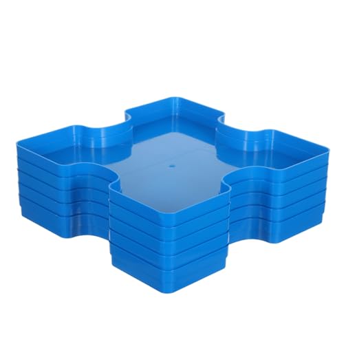 SOPOTUTU 5 Stück Teiliges Puzzle-sortier-tablett aus Langlebigem Stapelbar und Platzsparend Multifunktional für Puzzles Perlen und Bastelbedarf für Erwachsene und DIY-projekte SOPOTUTU 5 Stück Teiliges Puzzle-sortier-tablett aus Langlebigem Stapelbar und Platzsparend Multifunktional für Puzzles Perlen und Bastelbedarf für Erwachsene und DIY-projekte von SOPOTUTU